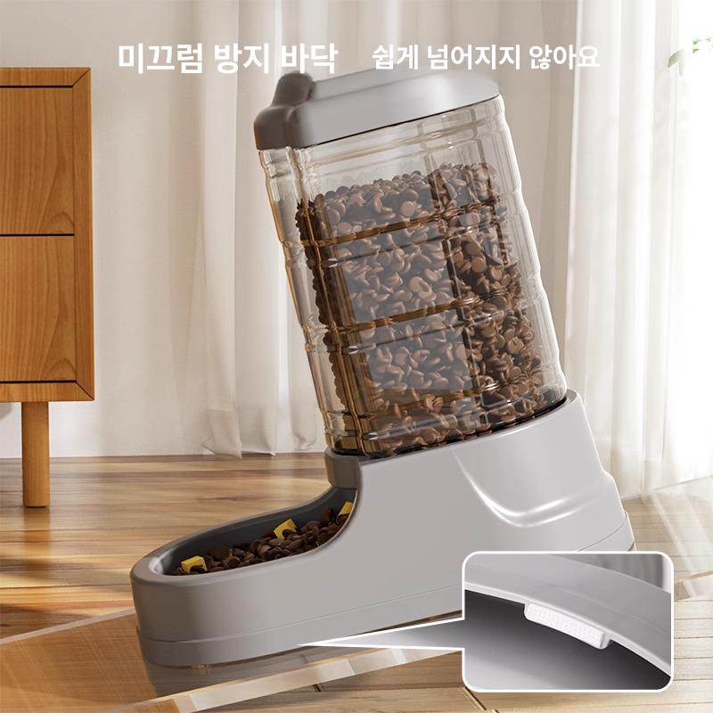 자동급수기 대형 고양이 9l 디스펜서 급수 밥 물 그릇 식수대 사료 급식기 - 상세 이미지 4