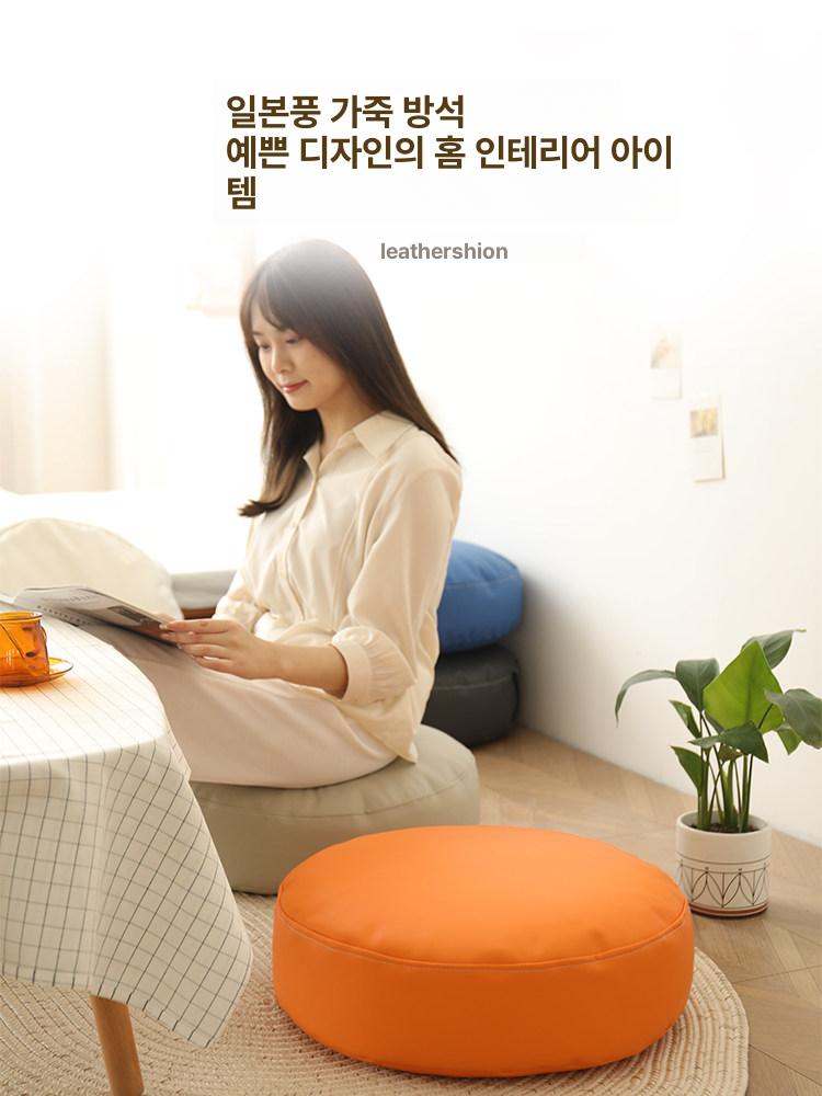 좌식방석 빈백 소파 키높이 리클라이너 사각 각도조절 샨란 쇼파베드 방석 쿠션 방수 등받이 - 상세 이미지 2