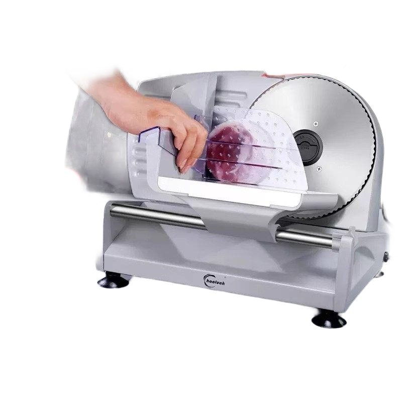 가정용육절기 냉동 고기 대패 절단기 슬라이서 삼겹살 업그레이드 200W - 상품 이미지