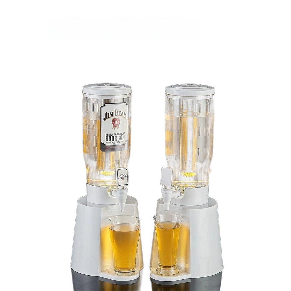 술타워 디스펜서 영업용 혼술 메이트 발광 카페 술 쏘맥 하이볼 술집 제조기 로고 쏘맥타워 - 상품 이미지
