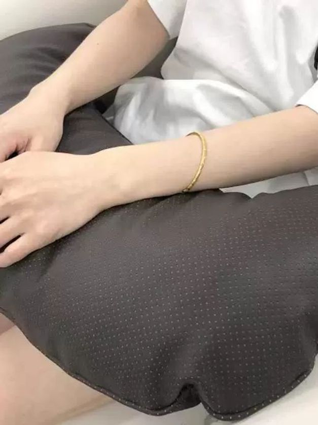 반달쿠션 케어 네일샵 허그 미용실 바나나 반영구 대형 쇼파 카페 헤어샵 멜란지그레이 튜바 - 상세 이미지 3