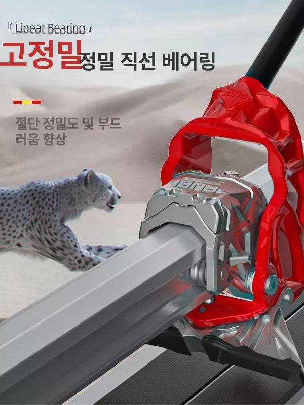 타일 절단기 수동 레일 고정밀 정밀 바닥 세라믹 컷팅 재단 타일절단기 나이프 커터 - 상세 이미지 5