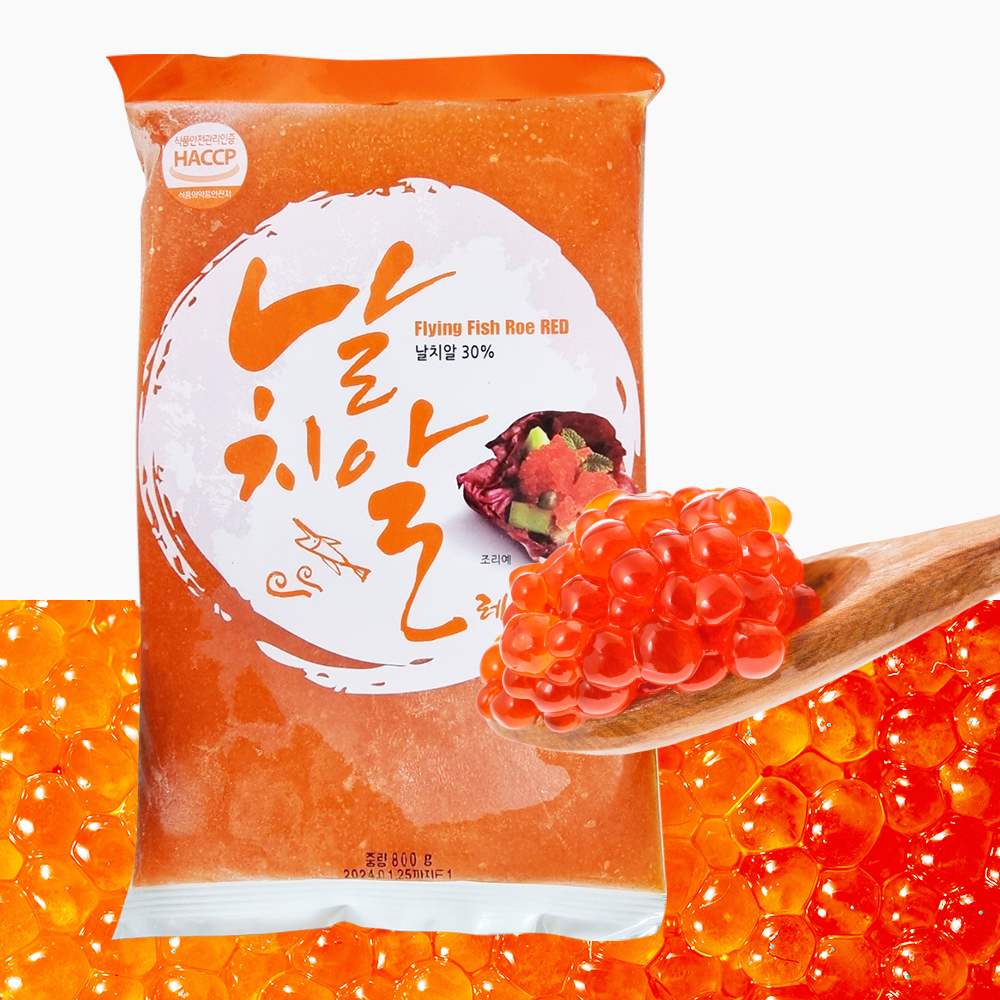 ck 날치알 레드 500g 열빙어알 냉동날치알 - 상품 이미지