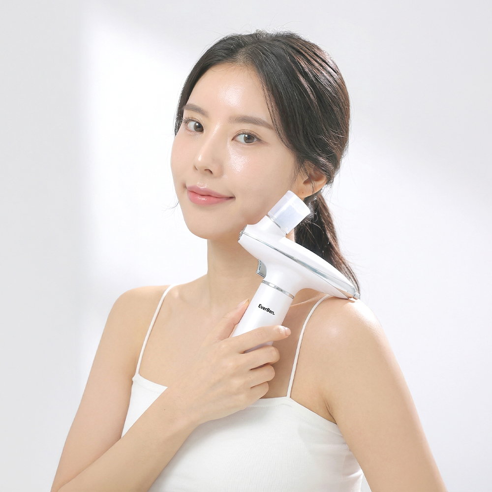 [에스테틱 입점] 에버벤 아쿠아 슈팅건 속광 디바이스 산소테라피 뷰티 디바이스 속건조 화잘먹 쿨링 이미지 7