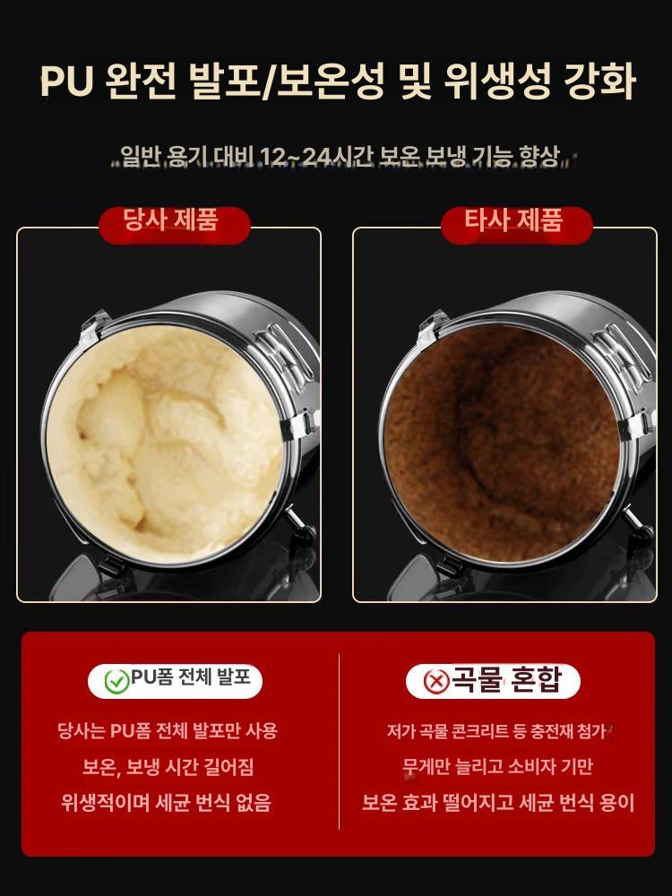 식수통 국통 업소용 생수통 10l 말통 물통 스텐 밸브 저장 보온 냄비 뷔폐 용수 - 상세 이미지 3
