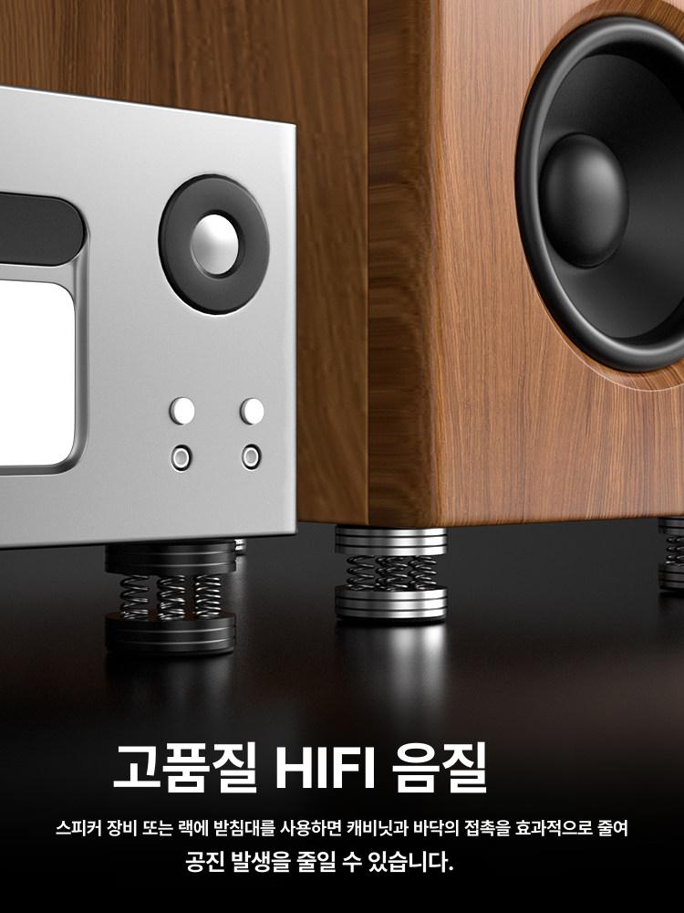 방진스프링 압축스프링 방음제 방진고무패드 스프링밴드 공기실 방진마운트 스프링 - 상세 이미지 3