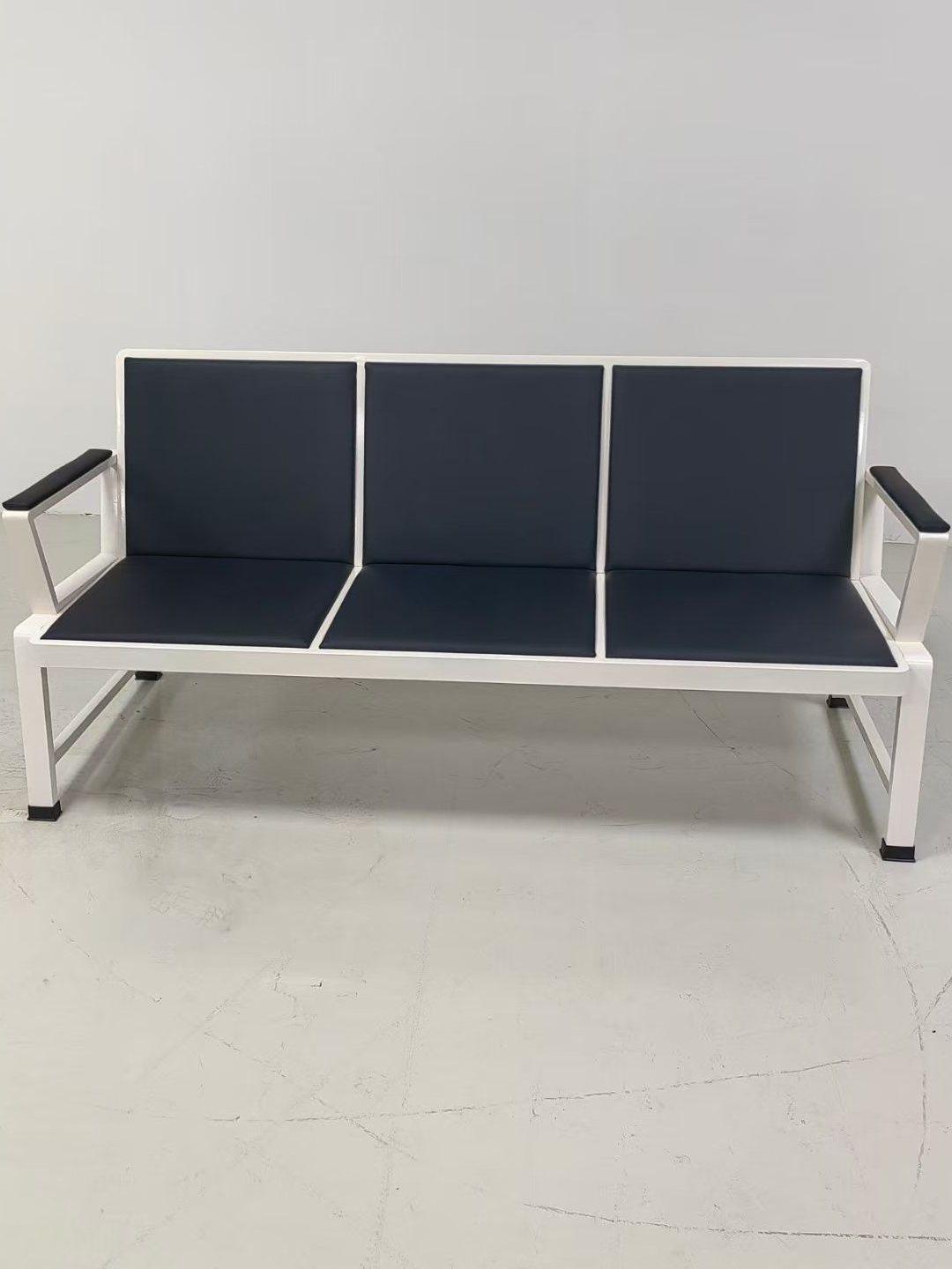 병원 대기의자 팔걸이 등받이없는 은행 벤치 회의실 고정의자 팔걸이없는 대합실 약국 - 상세 이미지 4