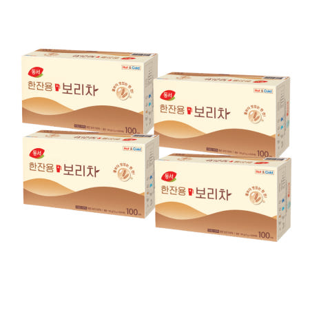 동서 한잔용 보리차 100개입, 4개