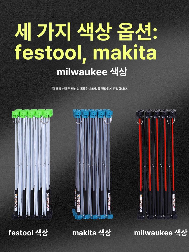 접이식 테이블 캠핑 알루미늄 로티 메쉬 버너 식탁 경량 보조 피크닉 사이드 롤테이블 - 상세 이미지 5