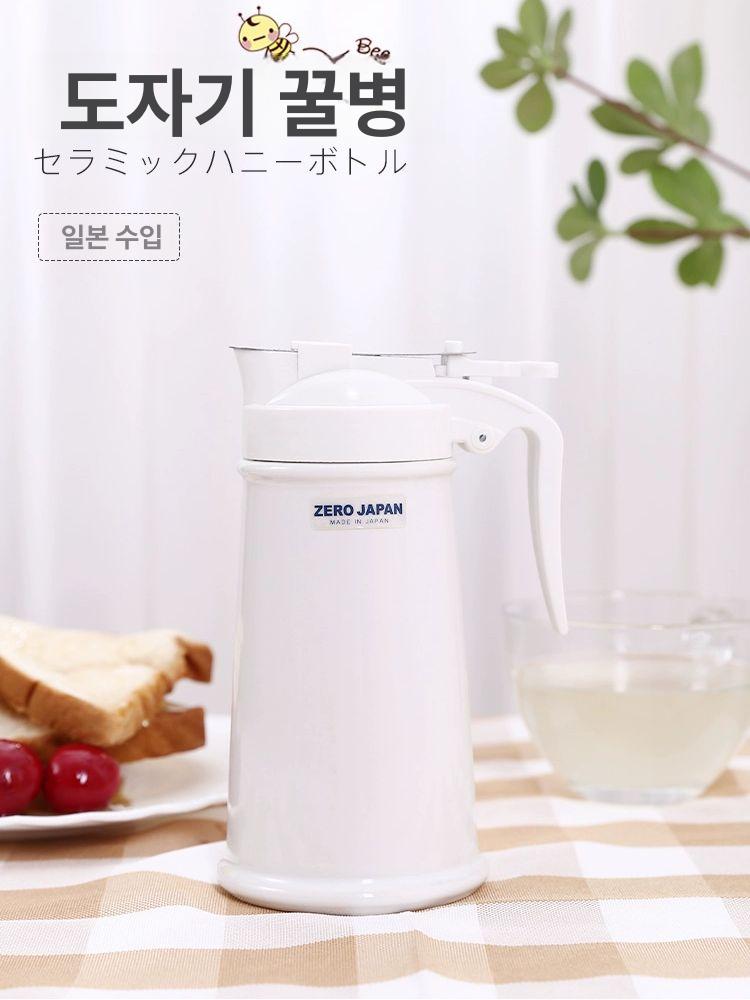꿀 허니디스펜서 꿀스푼 마카롱여사 허니 디스펜서 나무 꿀병 허니꿀디스펜서 클래식 허니스푼 - 상세 이미지 3