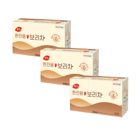동서 한잔용 보리차 100개입, 3개
