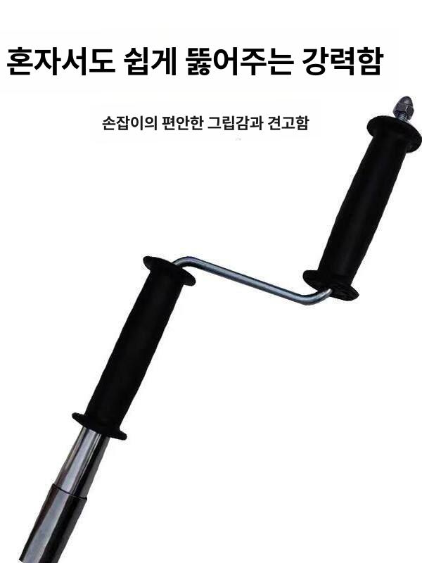 뚫어펑 하수구 막힘 스프링청소기 기계 전문가용 변기 뚫기 씽크대 변기막힘 배수구 압축기 - 상세 이미지 3