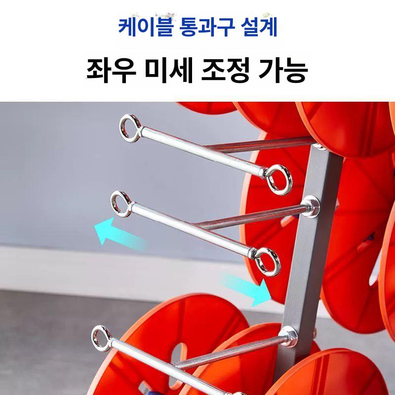 전선 권선기 풀링기 전동 광케이블트랙터수입벨트 벨트 가솔린 광케이블 포설기 요비선 자동 - 상세 이미지 4