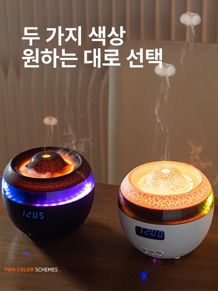 해파리가습기 소형 탁상 책상 침실 해파리 가습기 편리 기초형 조명 인테리어 무드등 - 상세 이미지 4