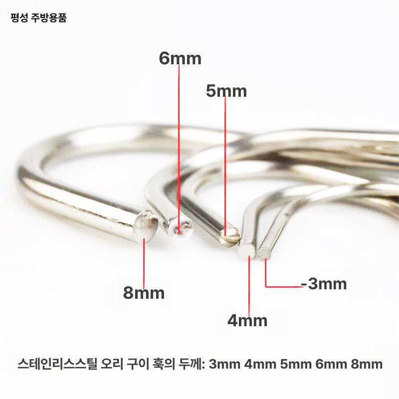 오리오븐기 닭 그릴 진열대 닭구이 베이컨 타공판 바베큐 고리 생선 걸이용 오리구이 농촌 - 상세 이미지 5