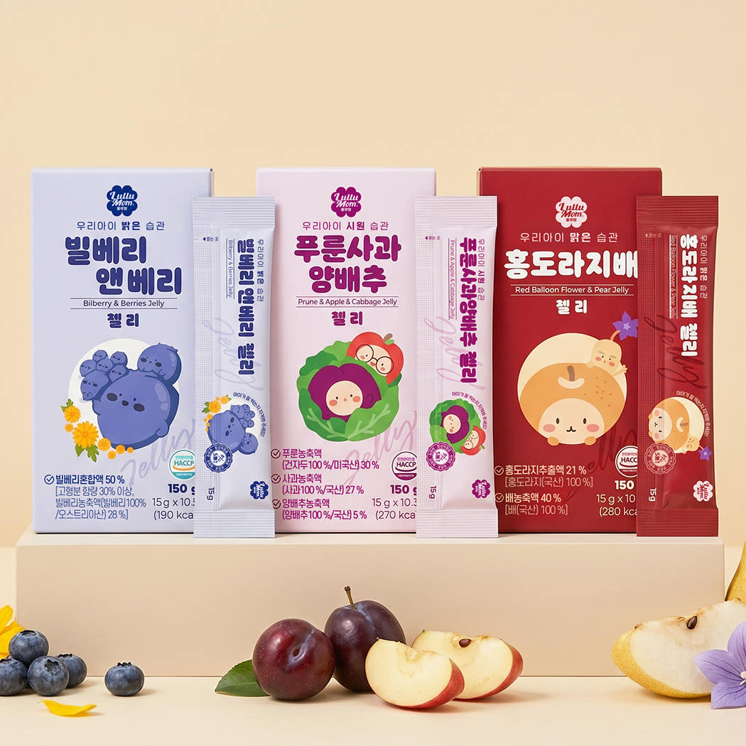 룰루맘 룰루맘 홍도라지배 젤리 스틱 1+1박스(총 20포) 외 2종