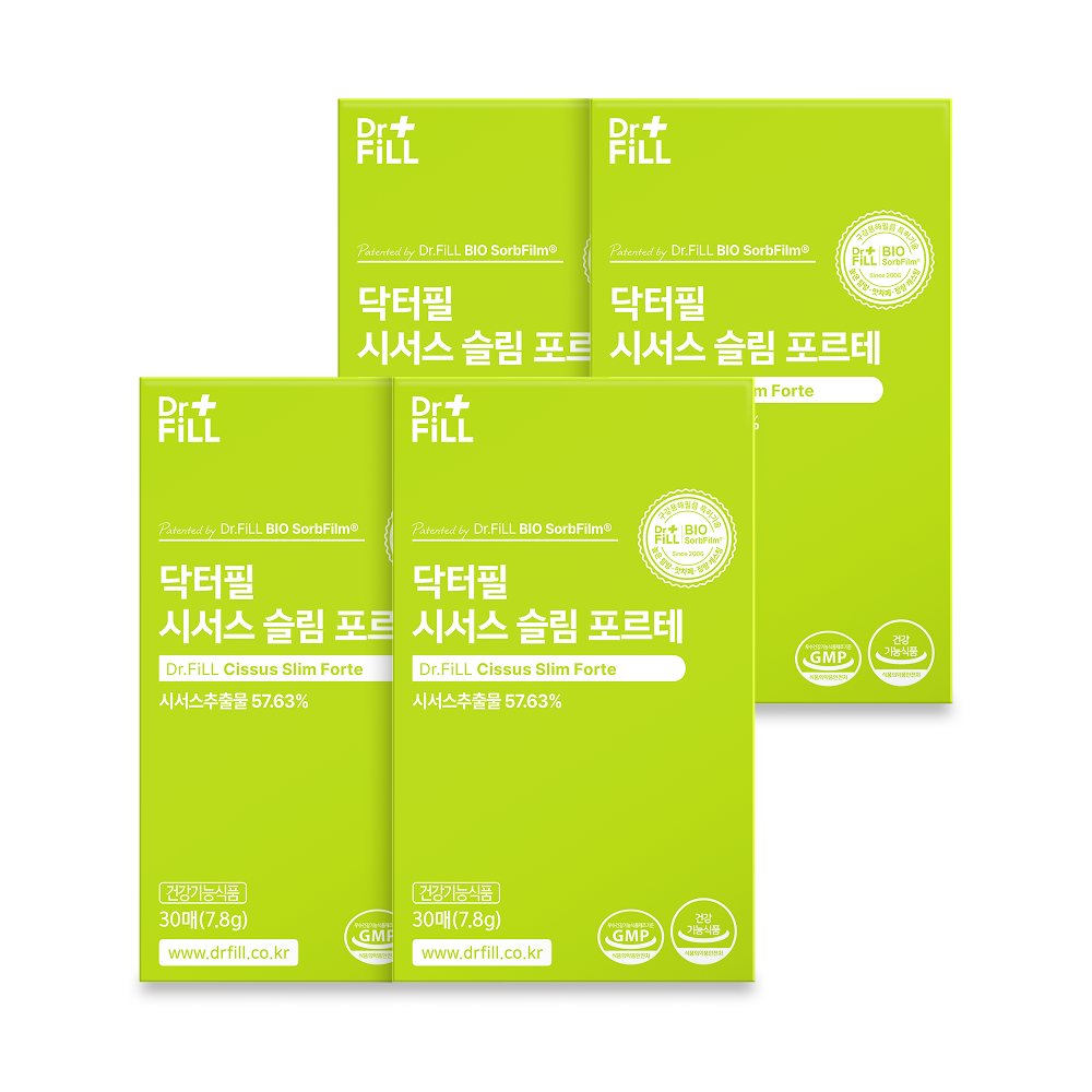 닥터필 시서스 슬림 포르테 (4케이스/총 120매) - 메인 이미지