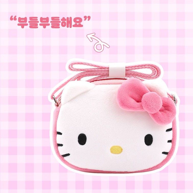 헬로키티 가방 크로스백 귀여운 크로스 파우치 산리오 선물 - 상세 이미지 2