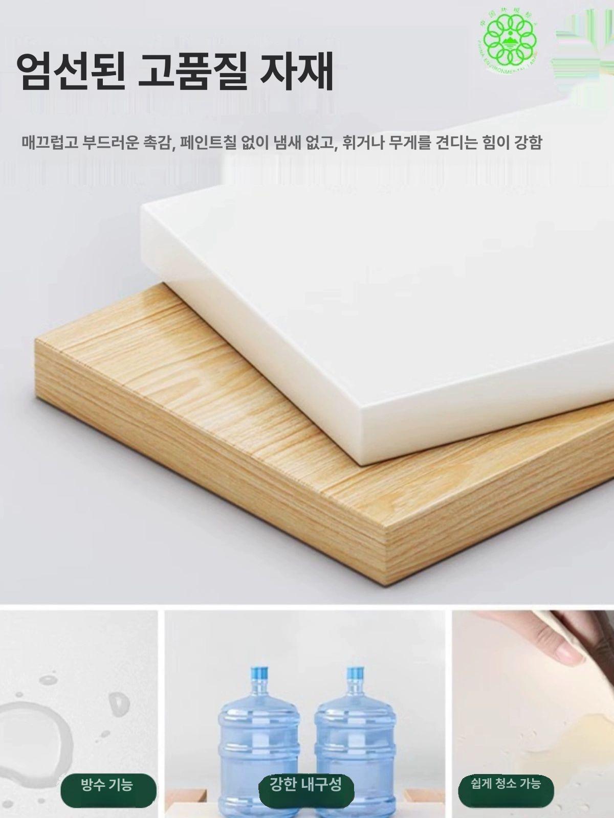 원목 책상책꽂이 수납장 미니 책장 수납 사무실 책상 심플 책상정리 책꽂이 미니책꽂이 서재 - 상세 이미지 4