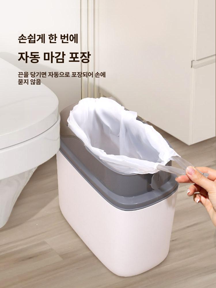 고양이모래비닐 캣 자동화장실 모래 라이너 교체용 비닐 쓰레기 항목 리필봉지 - 상세 이미지 3
