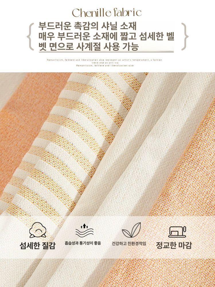 소파덮개 북유럽 소파 앤틱 여름 사계절 커버 시트 패브릭 쇼파 블랑캣 쇼파천갈이 매트 - 상세 이미지 2