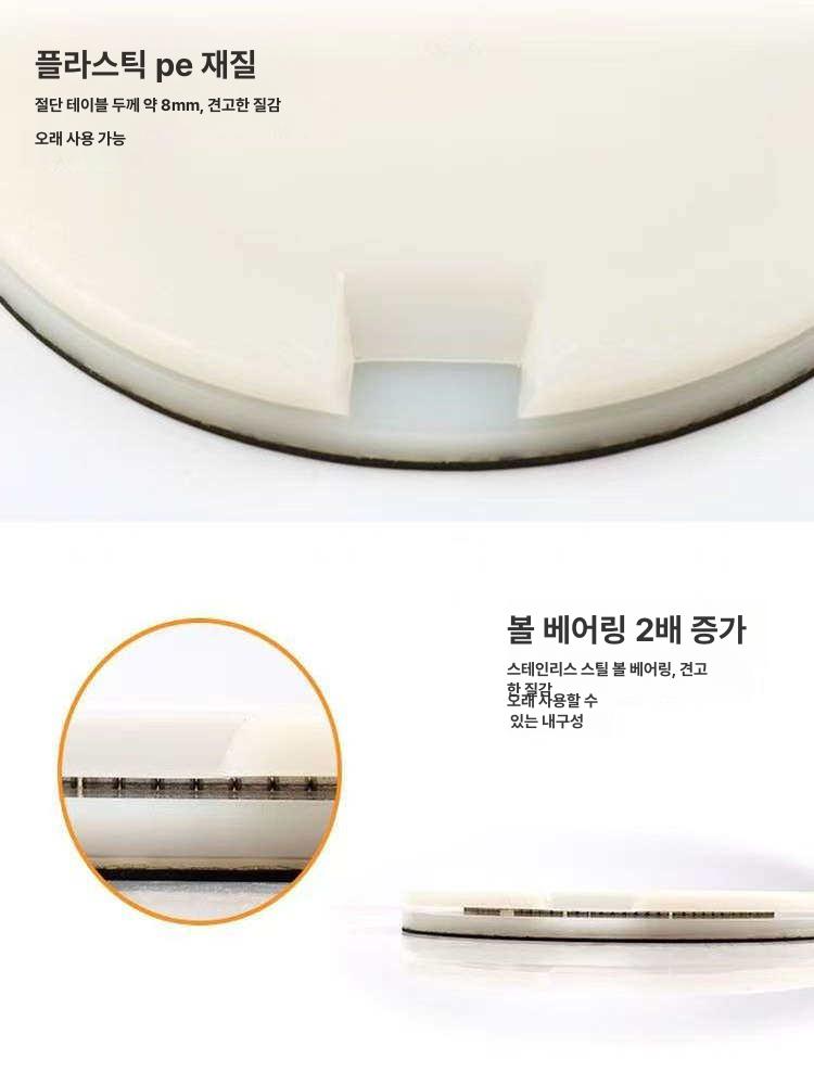 라켓 탁구 고무 수동 고무절단기 도구 조립 전용 커버 액세서리 사용하기 절단기 러버 - 상세 이미지 4