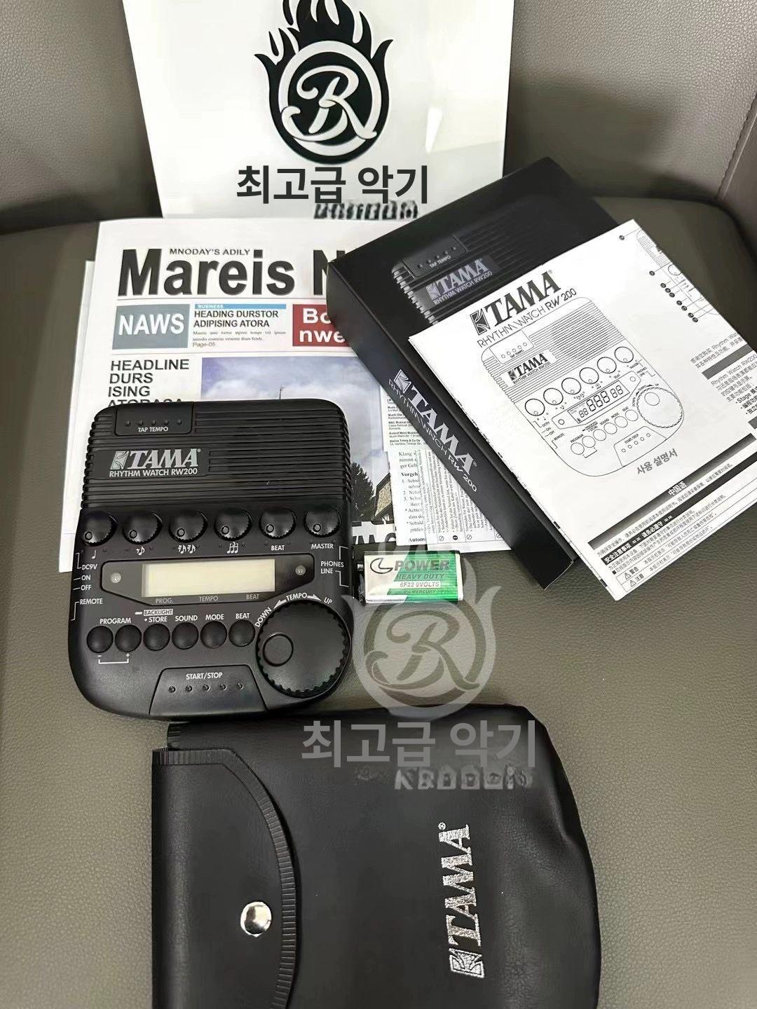 드럼 클릭 연습 홀더 스틱 어댑터 비트기 스탠드 전용 리듬 전원 워치 정규품 연습용 - 상세 이미지 4