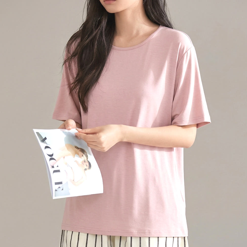 캡내장 잠옷 티셔츠 모달 노브라 여성 루즈핏 55-77 가격 추이 보통 의 날들 캡내장 잠옷 티셔츠 모달 노브라 여성 루즈핏 55-77 - 최저가 13,900원