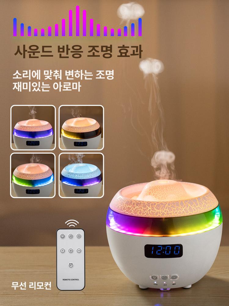 해파리가습기 소형 탁상 책상 침실 해파리 가습기 편리 기초형 조명 인테리어 무드등 - 상세 이미지 2