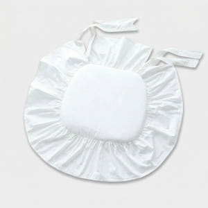 DARIA 프릴방석 43x42 화이트 3401.8766 솔직 후기 | 실제 배치 사진 포함 - 상품 이미지 1