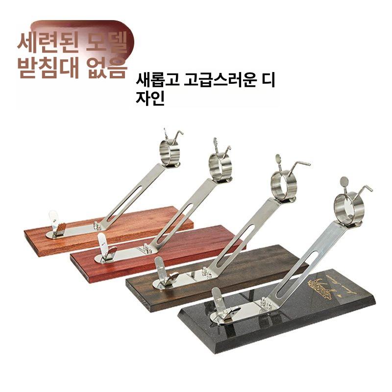 카빙 거치대 하몽 스탠드 원목 햄홀더 뷔페용 살라미 정육점 주방용품 - 상세 이미지 4
