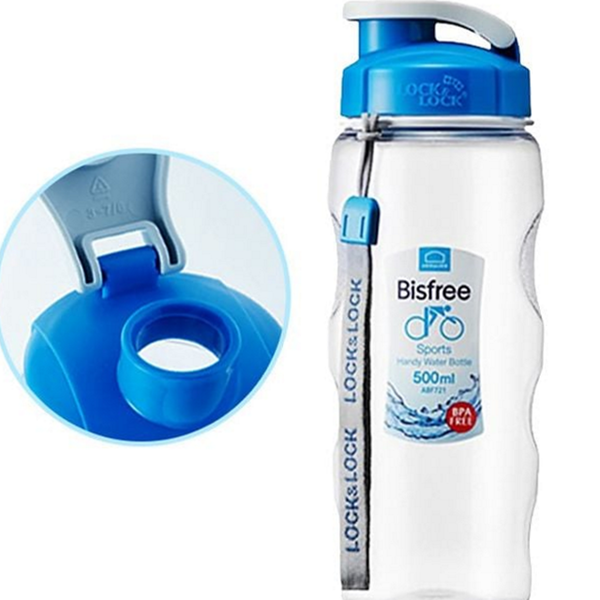 가벼운 운동 물통 휴대용 스포츠 물통 500ml 트라이탄 헬스 물병 - 상품 이미지