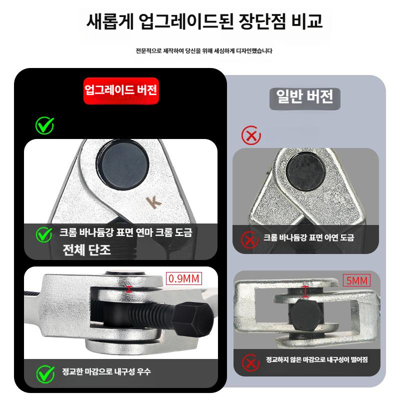 볼조인트 분리기 볼헤드 풀리 차량용 화물차 탈거 너트 앤드볼트풀러 소형차용 대형 베어링 - 상세 이미지 3