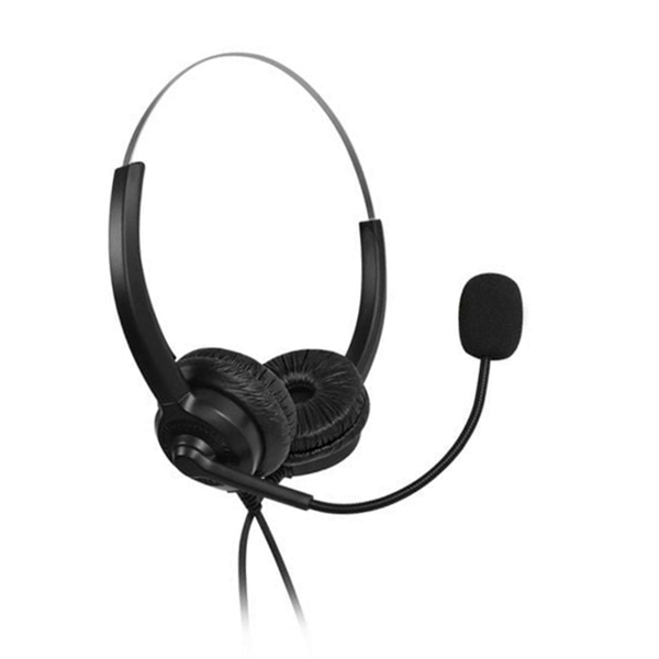 음성 유선 헤드셋 마이크 usb 헤드셋 콜센터 게이밍 회의 재택 - 상품 이미지