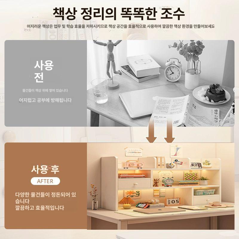 데스크 수납장 서랍장 틈새 슬림 사무실 책상서랍장 소형 약상자 수납 바퀴달린 책상 - 상세 이미지 4