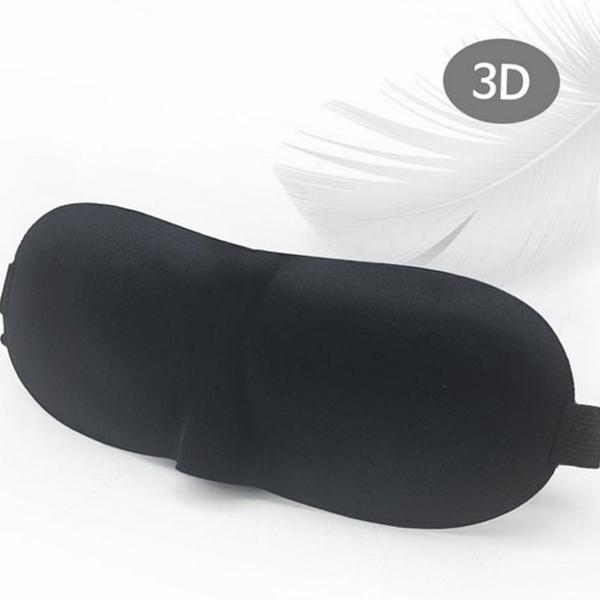 부드러운 3d 입체 수면 안대 편안한 암막 수면 안대 기내용 - 상품 이미지