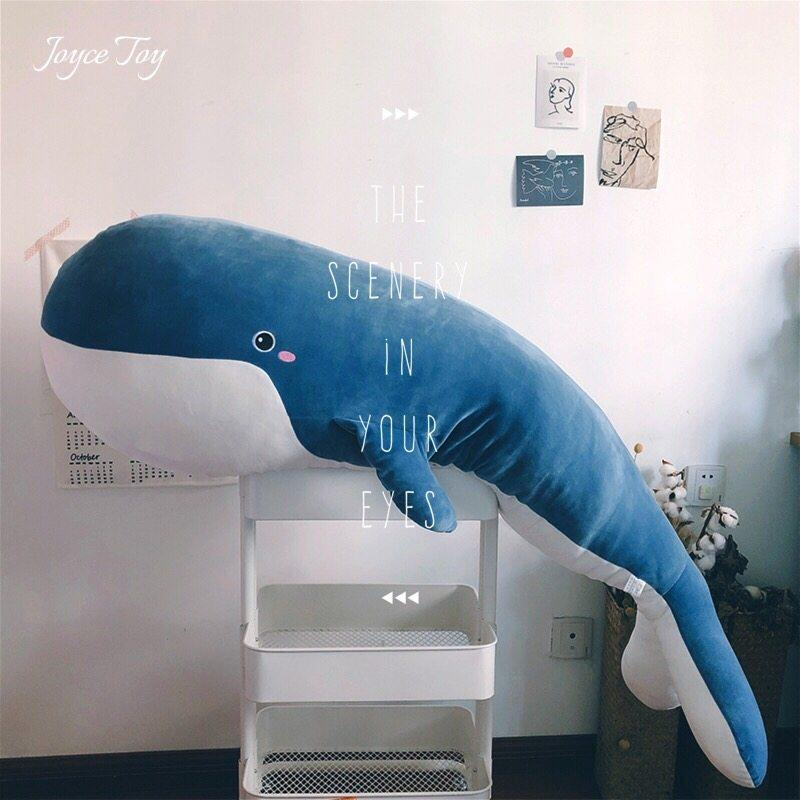 바디필로우 고래쿠션 침실 수면 인형 베개 봉제인형 동물쿠션 안고자는 - 상세 이미지 3