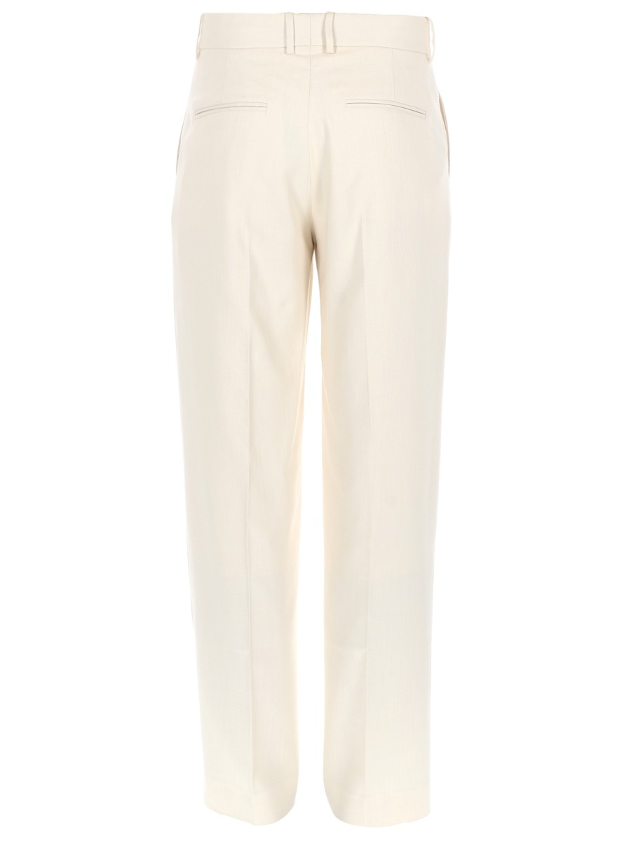 드롤 드 무슈 남성 팬츠 SS26 BP165_VI029OFFWHITE - 상세 이미지 3