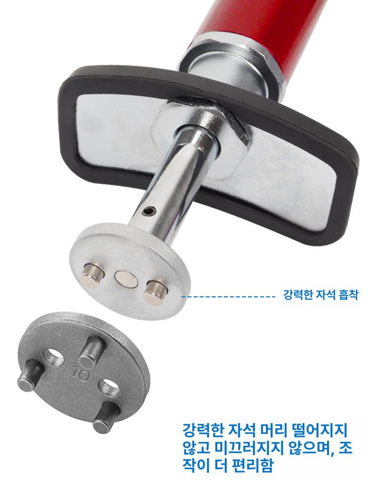 대만풍 브레이크패드 에어식 교환 공구세트 카센터용 정비공구 수리도구 탈부착 - 상세 이미지 3
