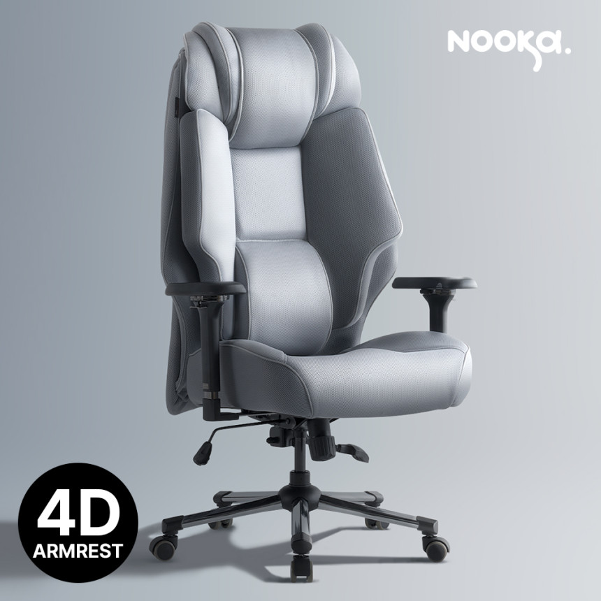 누카 커스텀체어 X900-PRO 4D PC방 중역 메쉬 컴퓨터의자 게이밍 사무용 사무실 사진 2