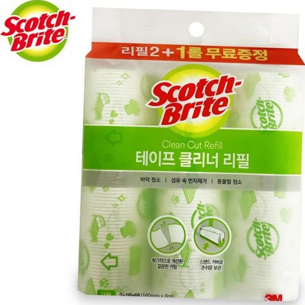 대형 테이프 클리너 리필 접착식 청소 테이프 리필 먼지 카펫 - 상품 이미지