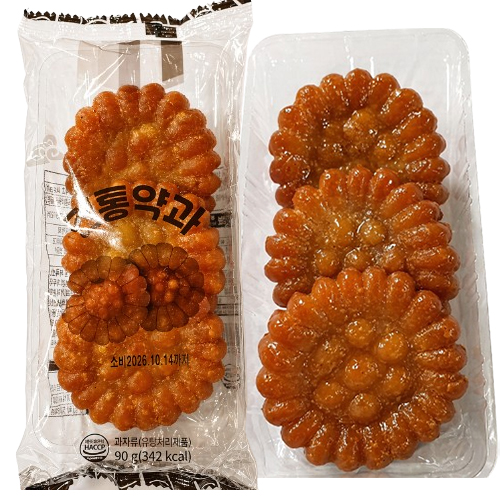 로만 전통약과 90g: 한국 전통의 맛을 담은 간편한 간식