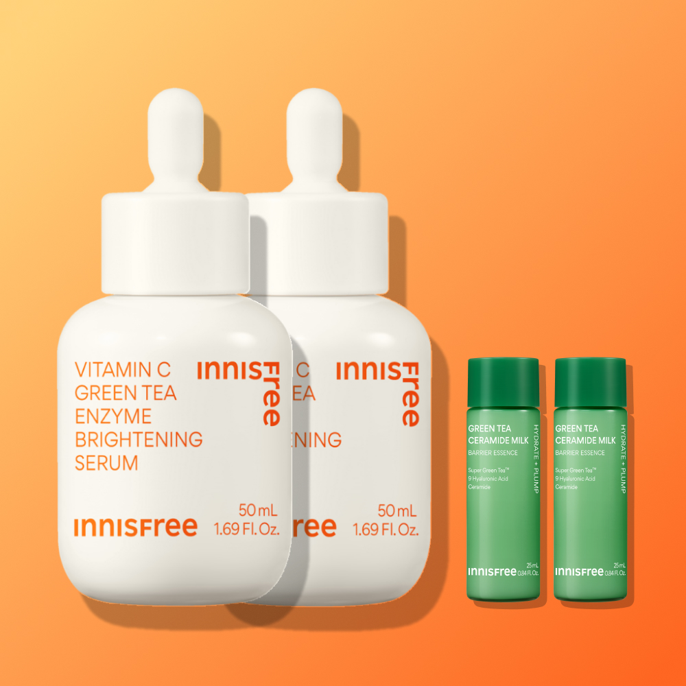 [더블구성] 이니스프리 비타민C 캡슐 세럼 / 미백 잡티 톤업 광채 50ml, 2개