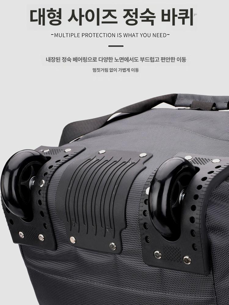 여행용 스포츠백 대용량 프로 야구 헬스 캐리어 라지사이즈 워터프루프 이미지 6