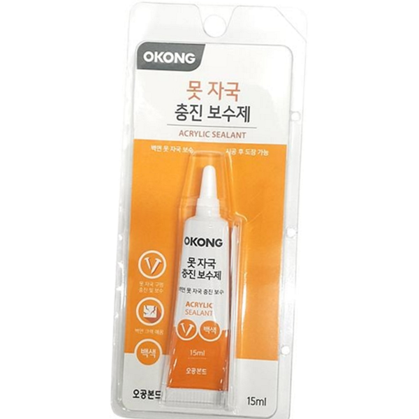 메꿈이 벽 보수제 목재 못 자국 보수제 벽틈새 구멍 - 상품 이미지