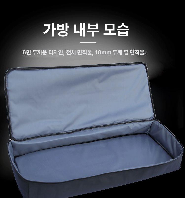 디지털피아노 가방 건반 방수 전자 보관함 건반케이스 전자키보드 알루미늄 수납 휠 백팩 - 상세 이미지 3