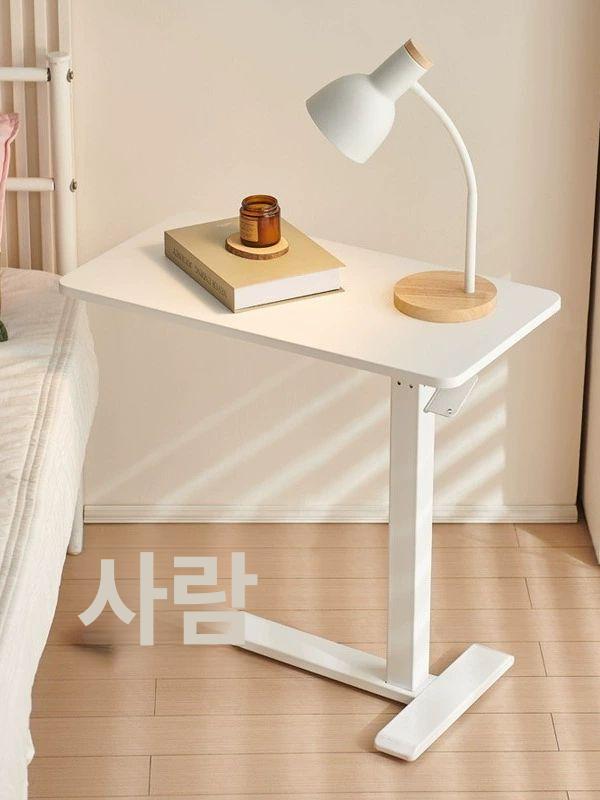 이동식 협탁 원목 높이조절 침대옆 서랍 각도조절 옆 다용도 소파테이블 쇼파 거실 테이블 - 상세 이미지 3