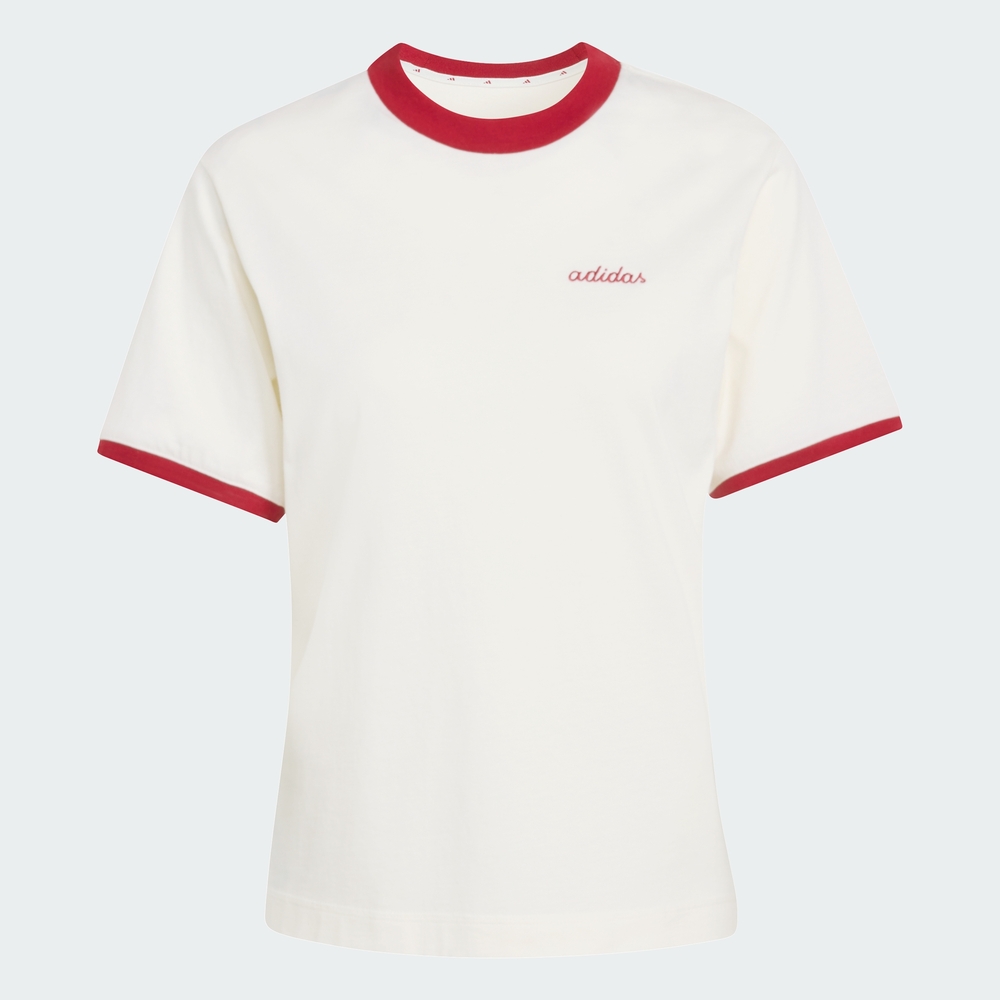 [아디다스 공식] 시즈널 에센셜 컬러팝 자수 그래픽 티셔츠 KB8196 - 상세 이미지 5