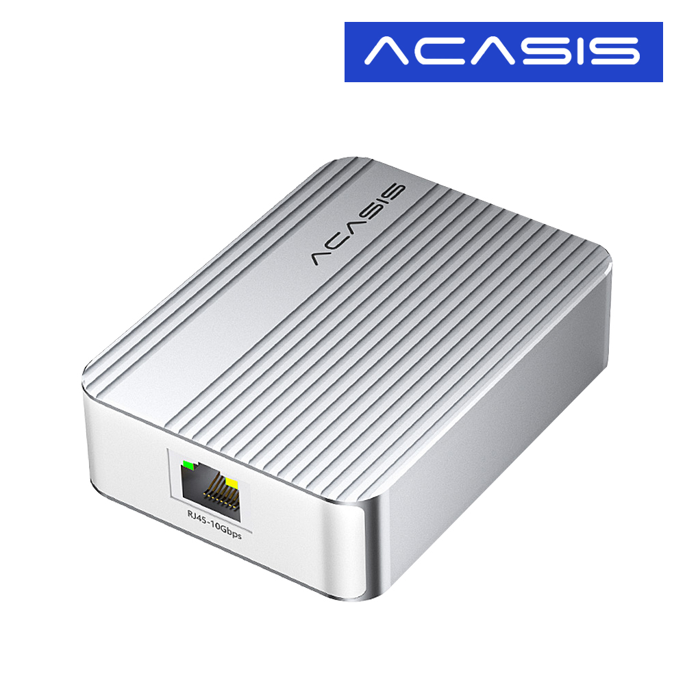 아카시스 유선 랜카드 USB4/썬더볼트3 이더넷 10Gbps 노트북 인터넷 NT0201A - 상품 이미지