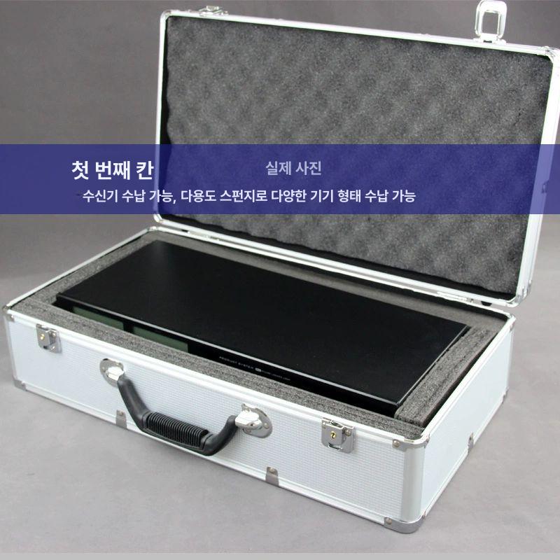 마이크 보관함 음향장비 휴대용 공연 스펀지 수납함 정리함 캐비닛 보관 마이크보관함 방송 - 상세 이미지 3